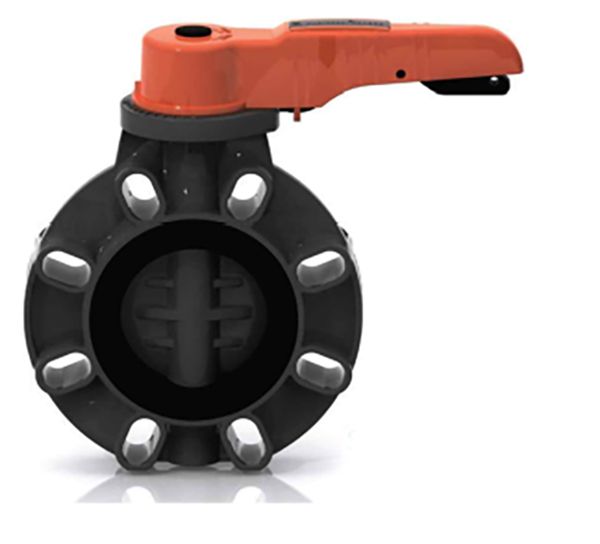 PVC BUTTERFLY VALVE LEVER TYPE